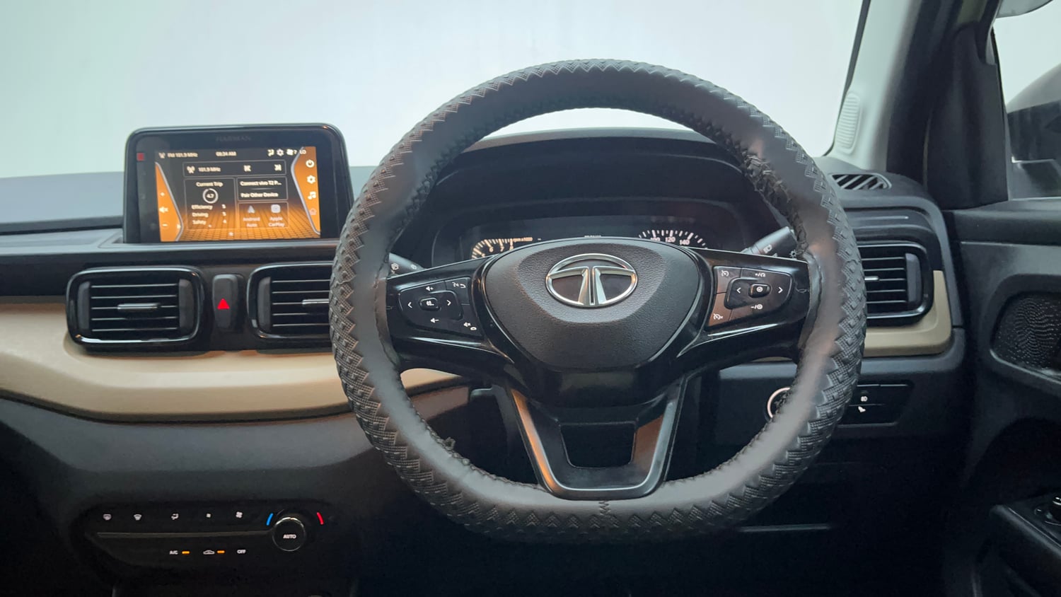 Used 2022 Tata Punch Kaziranga Creative AMT Petrol Automatic interior STEERING VIEW