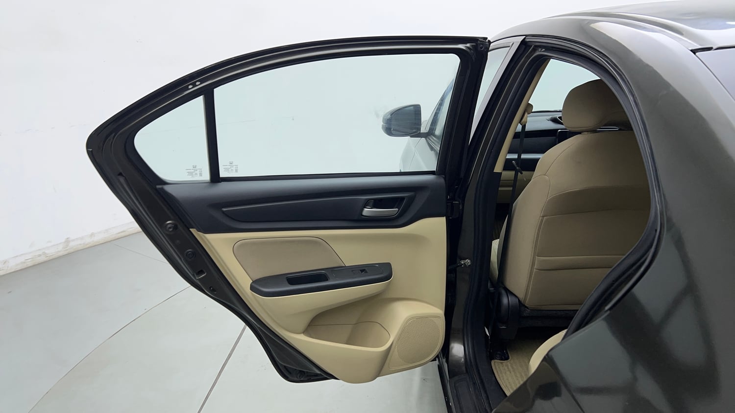 Used 2021 Honda Amaze 1.2 VX MT Petrol Petrol Manual interior LEFT REAR DOOR OPEN VIEW