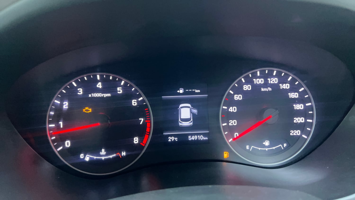 Used 2018 Hyundai Elite i20 Asta 1.2 (O) Petrol Manual interior CLUSTERMETER VIEW