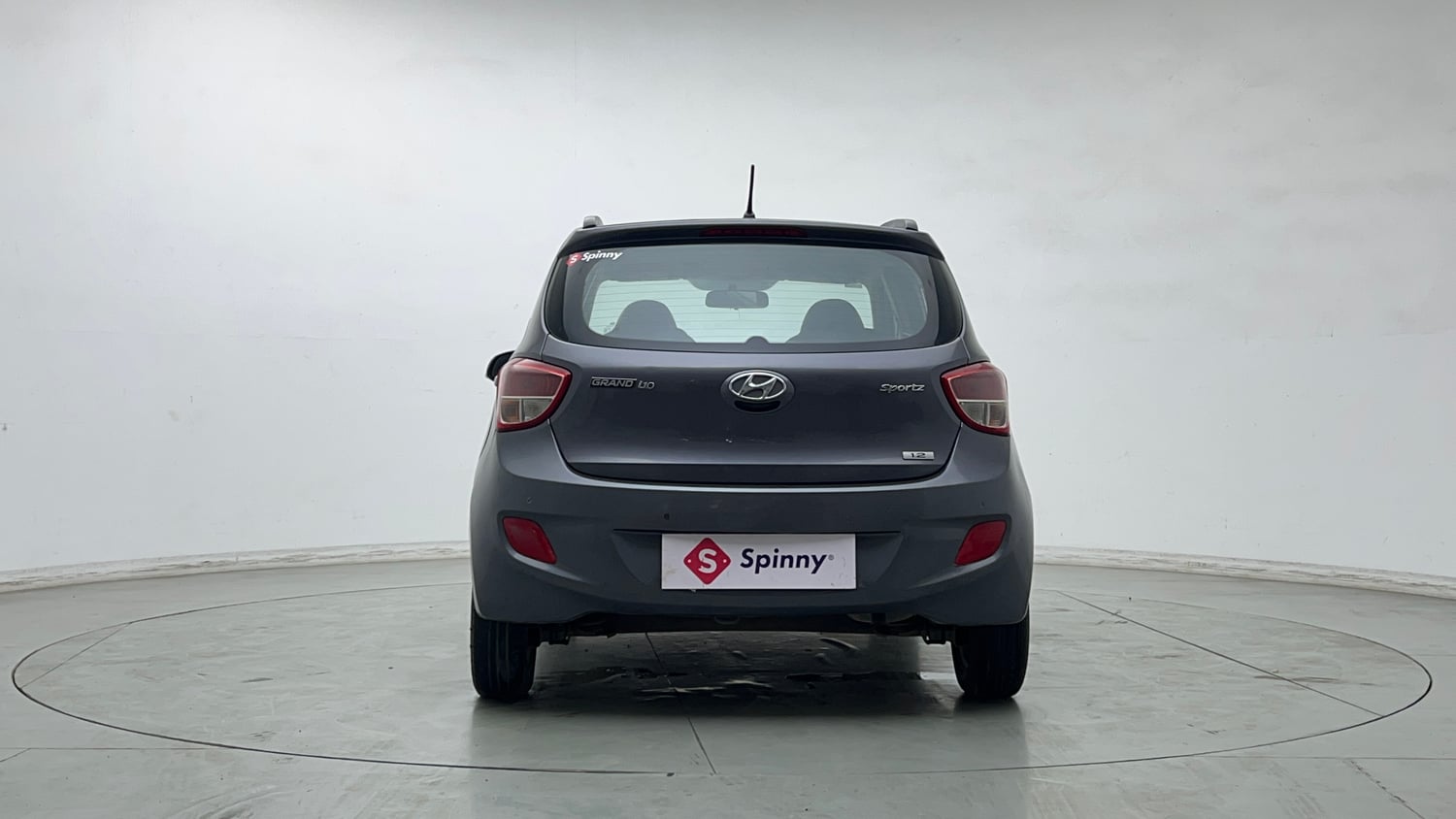 Used 2016 Hyundai Grand i10 Sportz 1.2 Kappa VTVT Petrol Manual exterior BACK VIEW