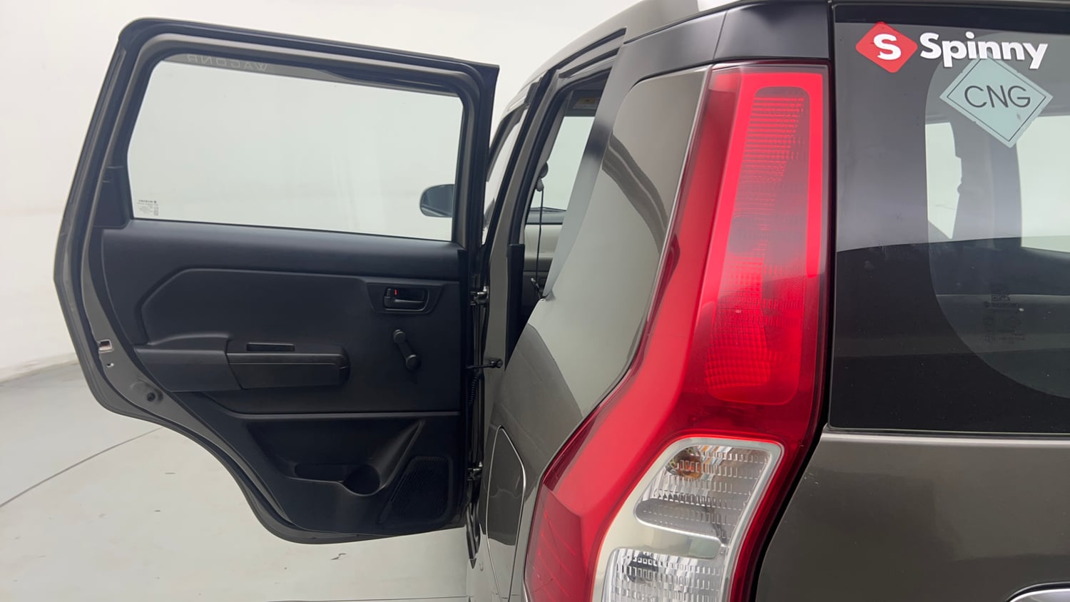 Used 2023 Maruti Suzuki Wagon R LXI 1.0 CNG Cng Manual interior LEFT REAR DOOR OPEN VIEW