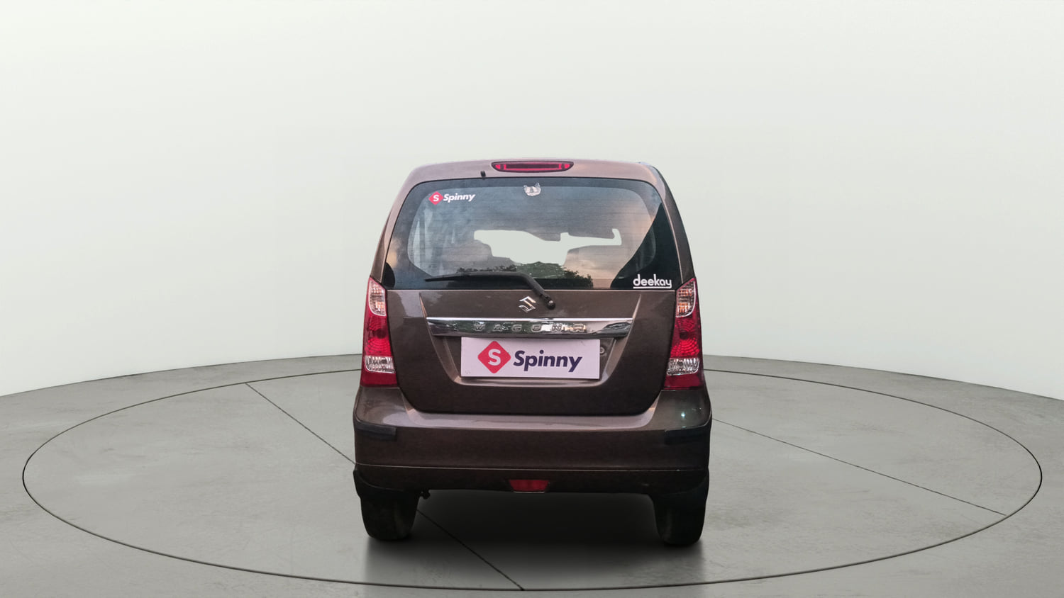 Used 2012 Maruti Suzuki Wagon R 1.0 VXi Petrol Manual exterior BACK VIEW