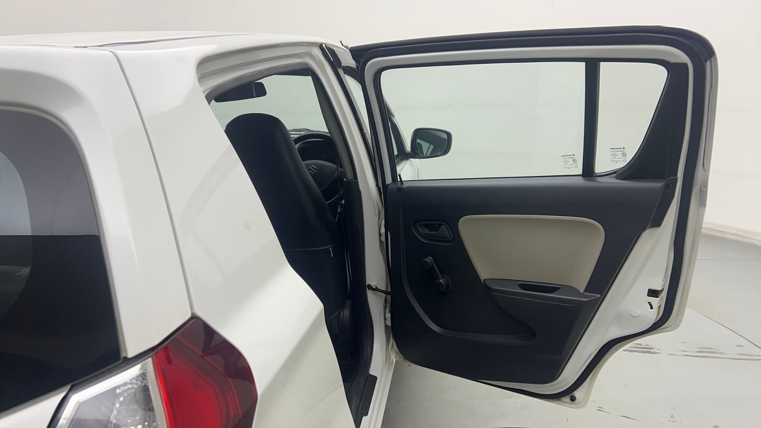 Used 2017 Maruti Suzuki Alto K10 LXI Petrol+cng(outside fitted) Cng Manual interior RIGHT REAR DOOR OPEN VIEW