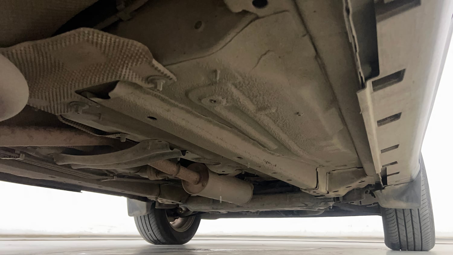 Used 2021 Ford EcoSport Titanium Plus 1.5L Ti-VCT AT Petrol Automatic extra REAR RIGHT UNDERBODY VIEW