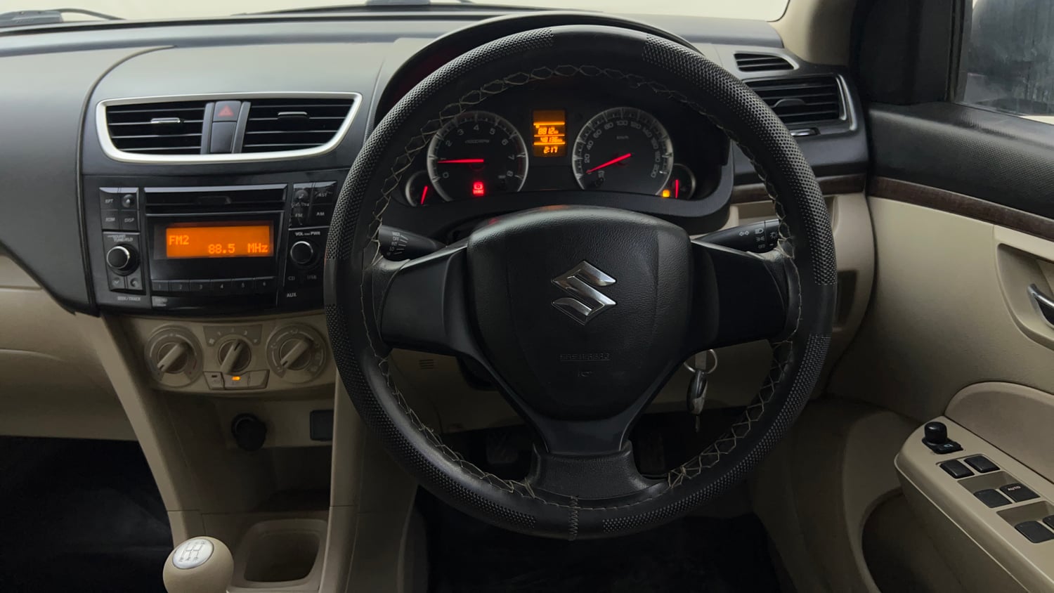 Used 2017 Maruti Suzuki Swift Dzire VXI (O) Petrol Manual interior STEERING VIEW