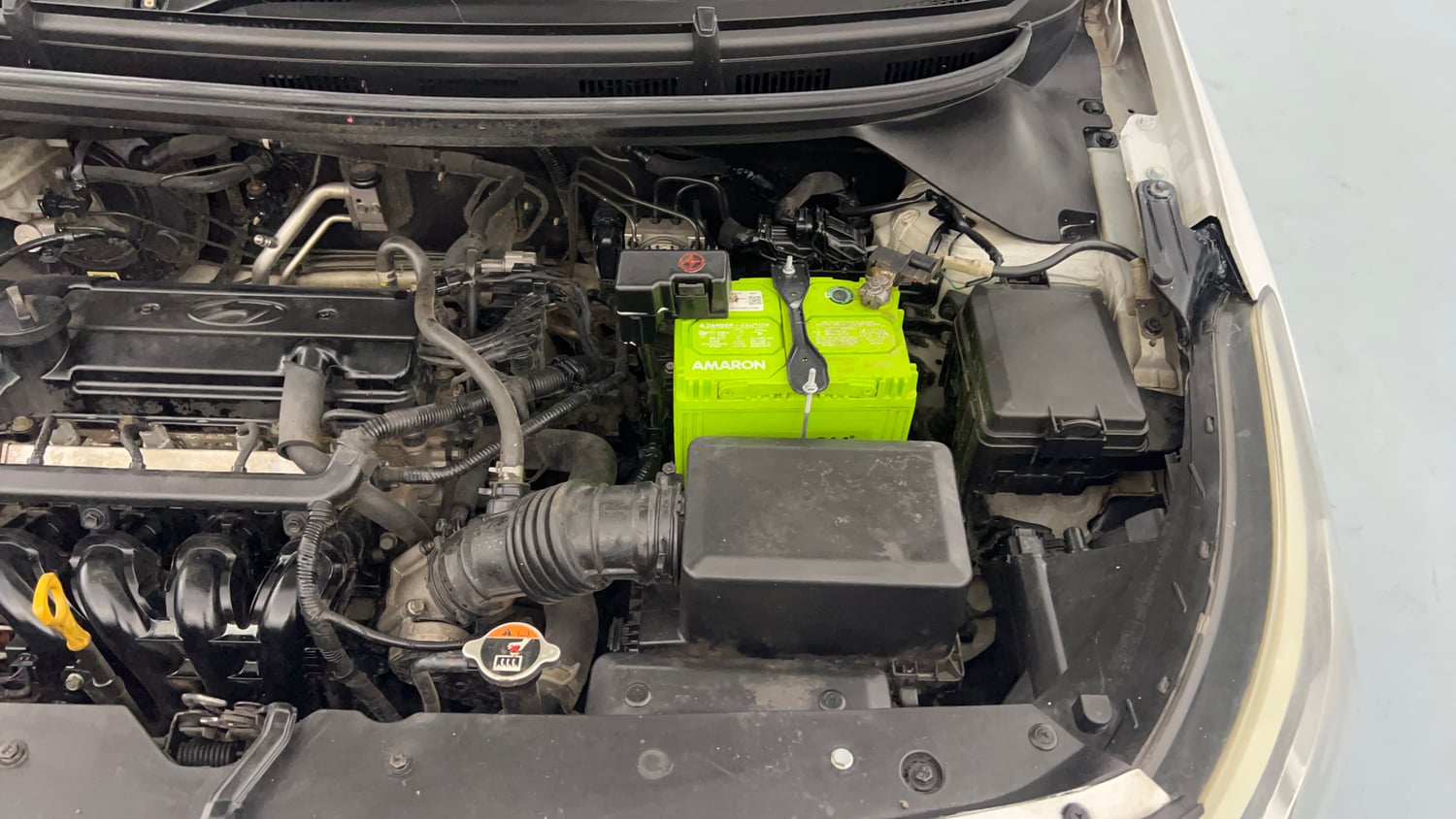 Used 2017 Hyundai Elite i20 Asta 1.2 Petrol Manual engine ENGINE LEFT SIDE VIEW
