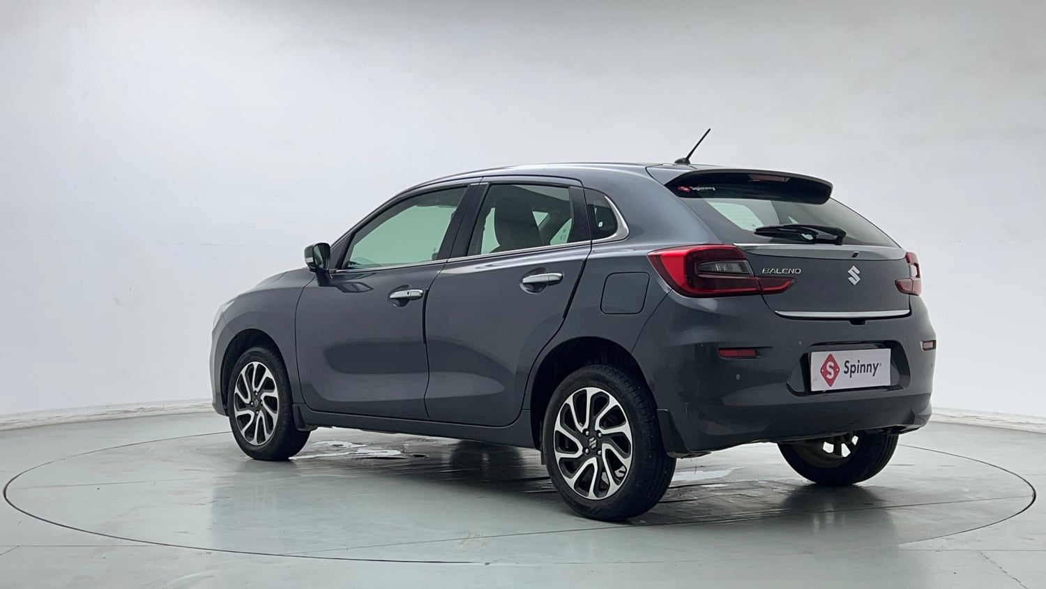 Used 2023 Maruti Suzuki Baleno Alpha MT Petrol Manual exterior LEFT REAR CORNER VIEW