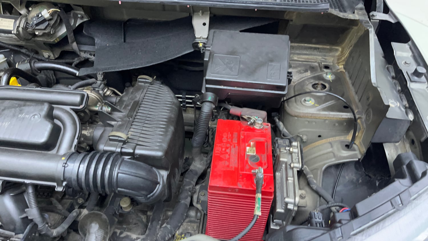 Used 2022 Renault Kwid RXT 1.0 AMT Petrol Automatic engine ENGINE LEFT SIDE VIEW