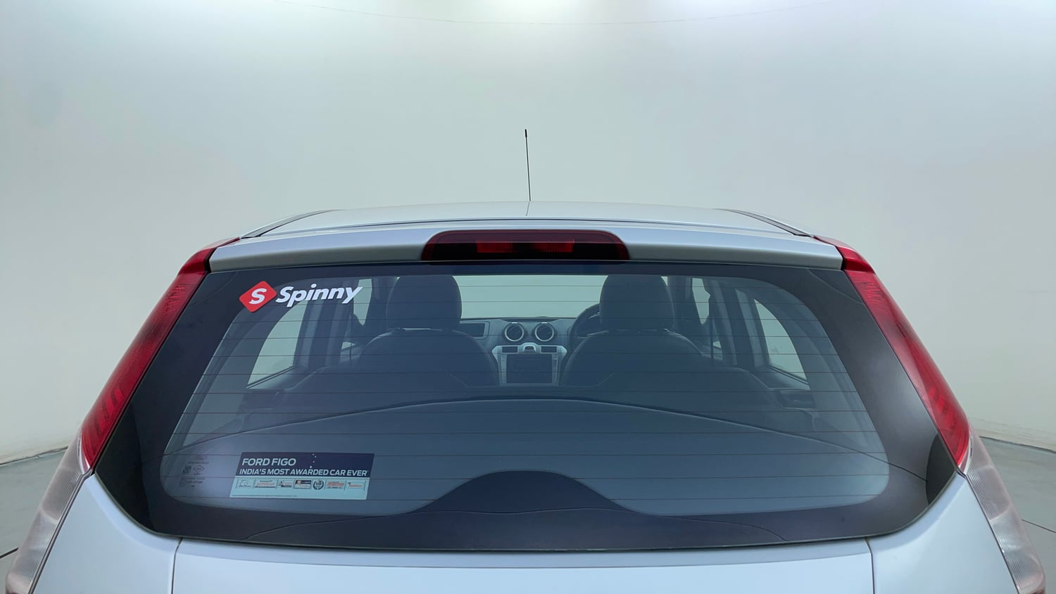 Used 2014 Ford Figo Duratorq Diesel ZXI 1.4 Diesel Manual exterior BACK WINDSHIELD VIEW