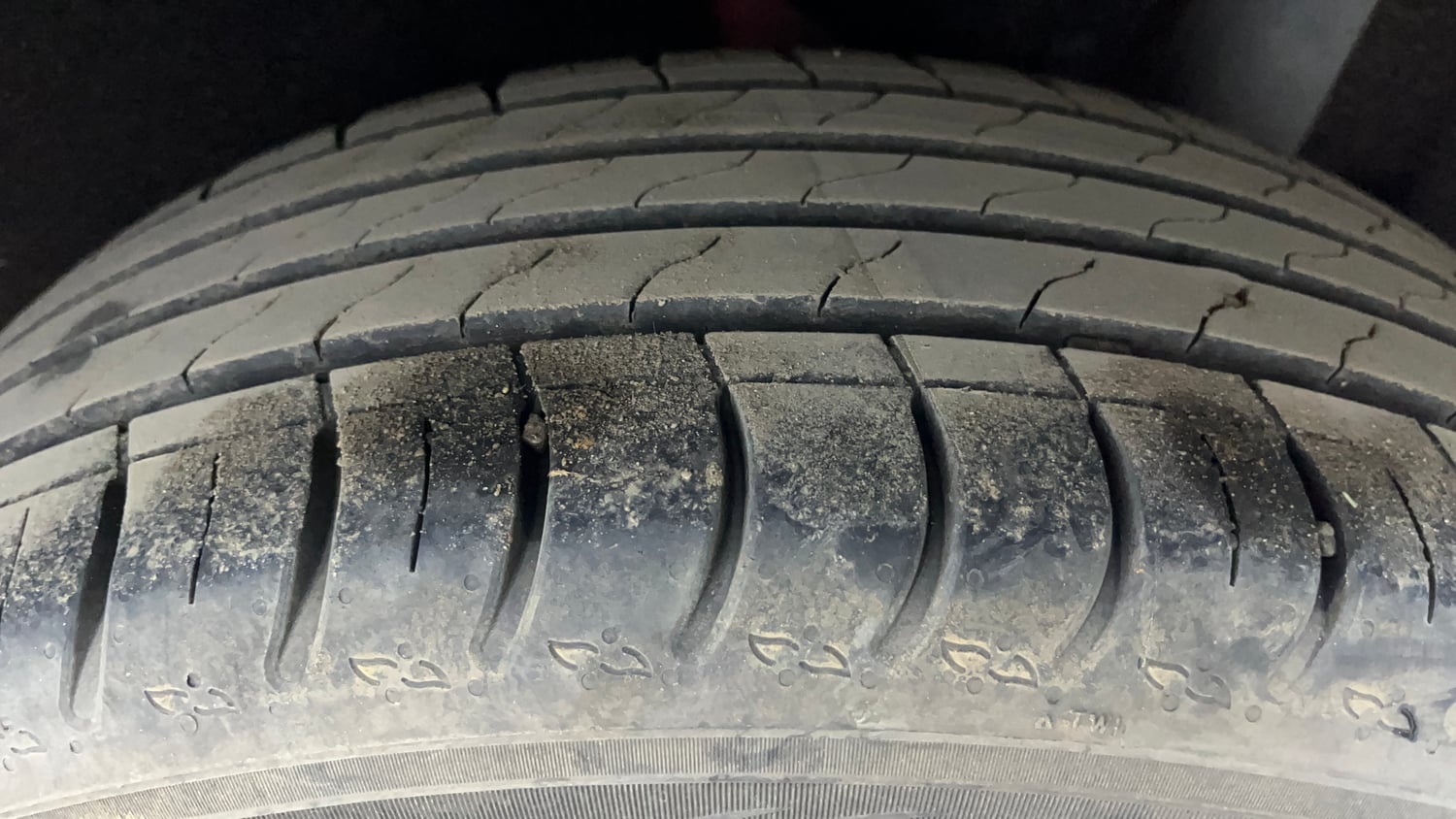 Used 2020 maruti-suzuki Vitara Brezza VXi Petrol Manual tyres LEFT REAR TYRE TREAD VIEW