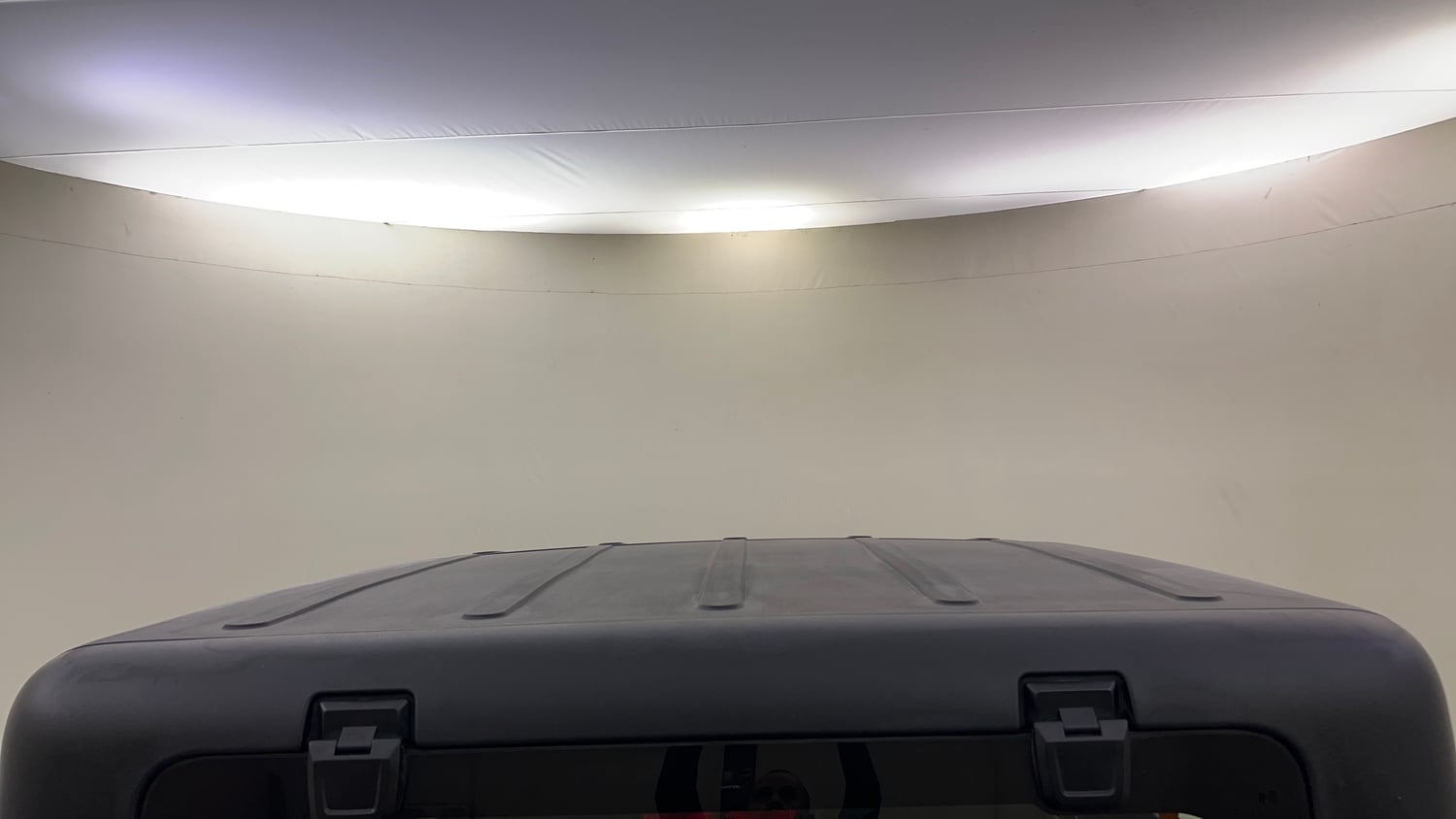 Used 2023 mahindra Thar LX Hard Top Petrol MT 4WD Petrol Manual exterior EXTERIOR ROOF VIEW