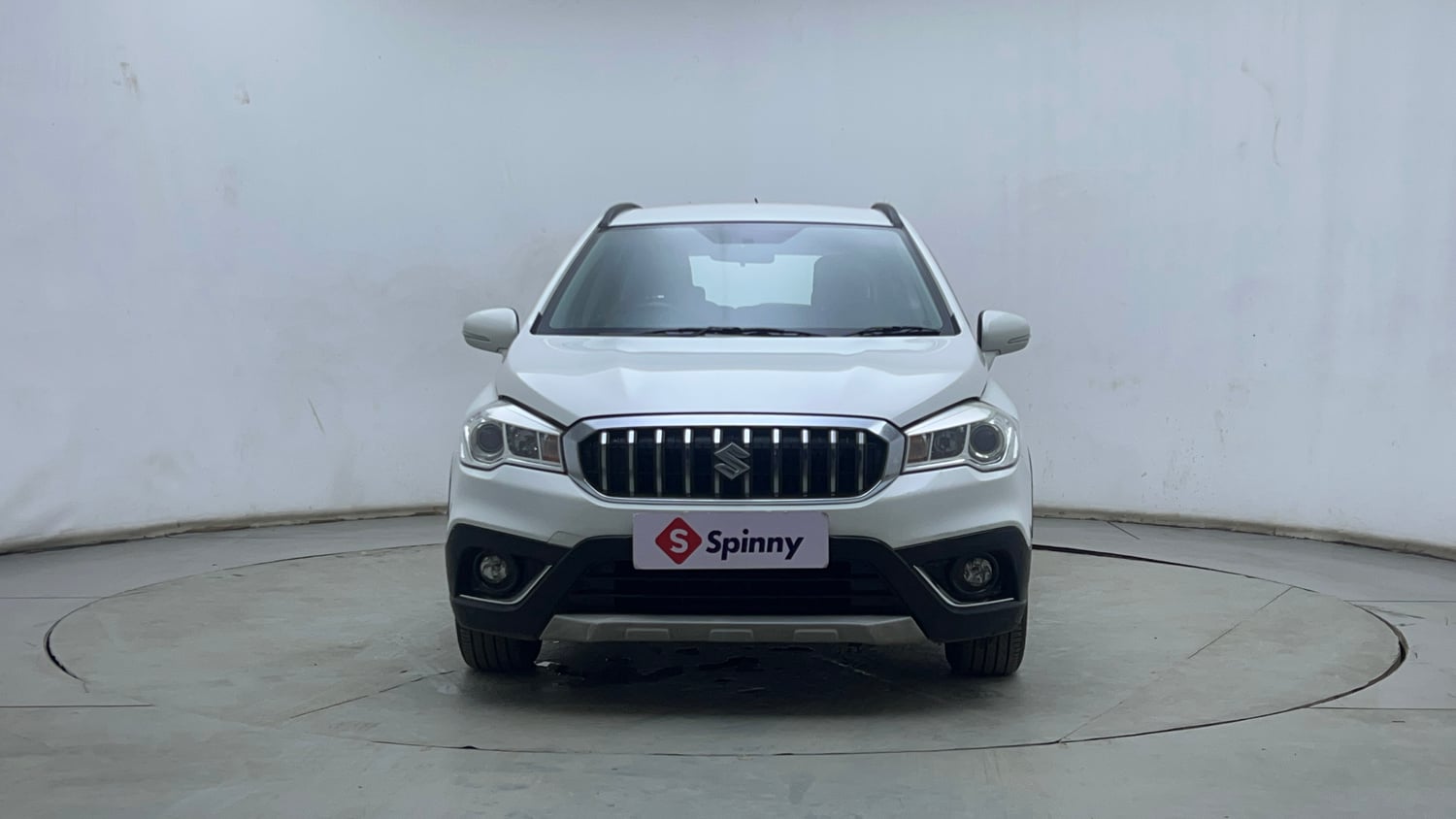 Used 2021 Maruti Suzuki S-Cross Zeta AT Petrol Automatic exterior FRONT VIEW