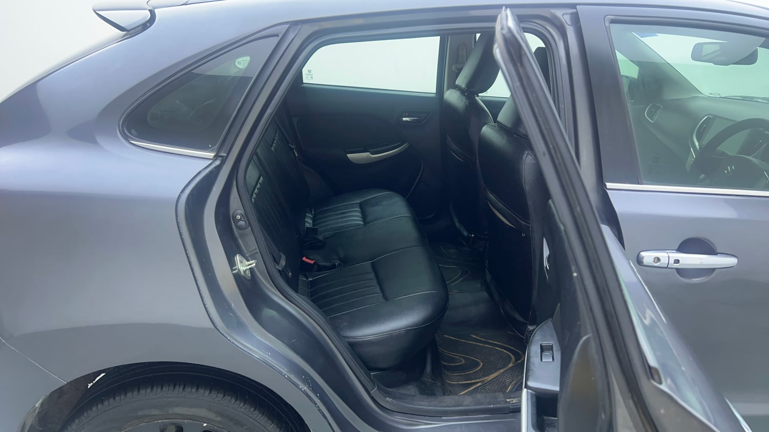 Used 2019 Maruti Suzuki Baleno Alpha 1.2 Petrol Manual interior RIGHT SIDE REAR DOOR CABIN VIEW