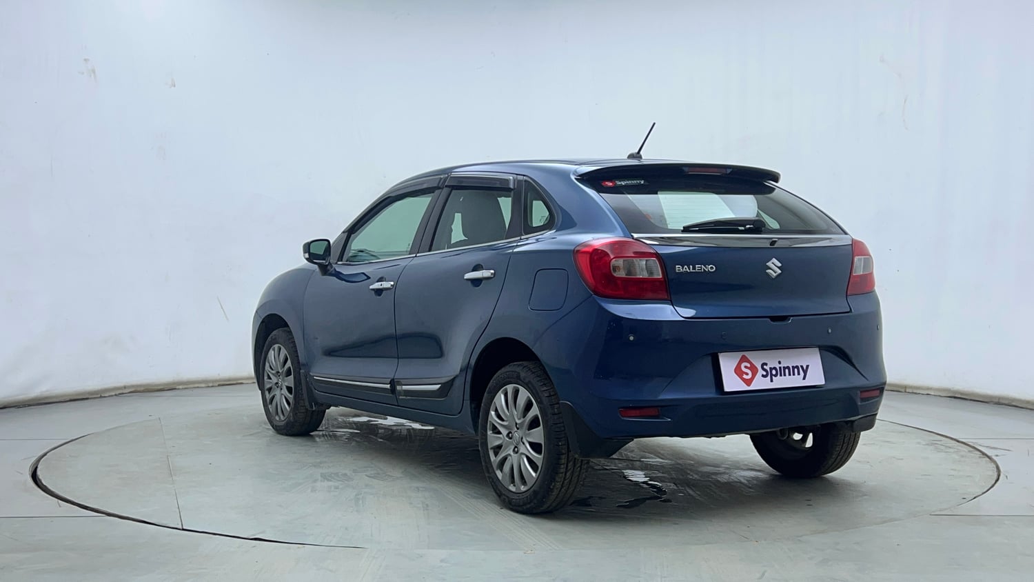 Used 2017 Maruti Suzuki Baleno Zeta 1.2 Petrol Manual exterior LEFT REAR CORNER VIEW