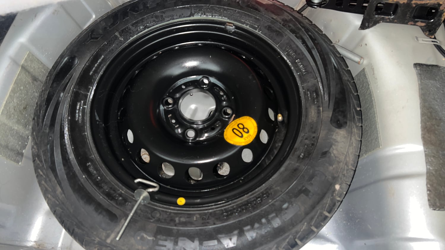 Used 2020 Tata Tiago XT Petrol Manual tyres SPARE TYRE VIEW
