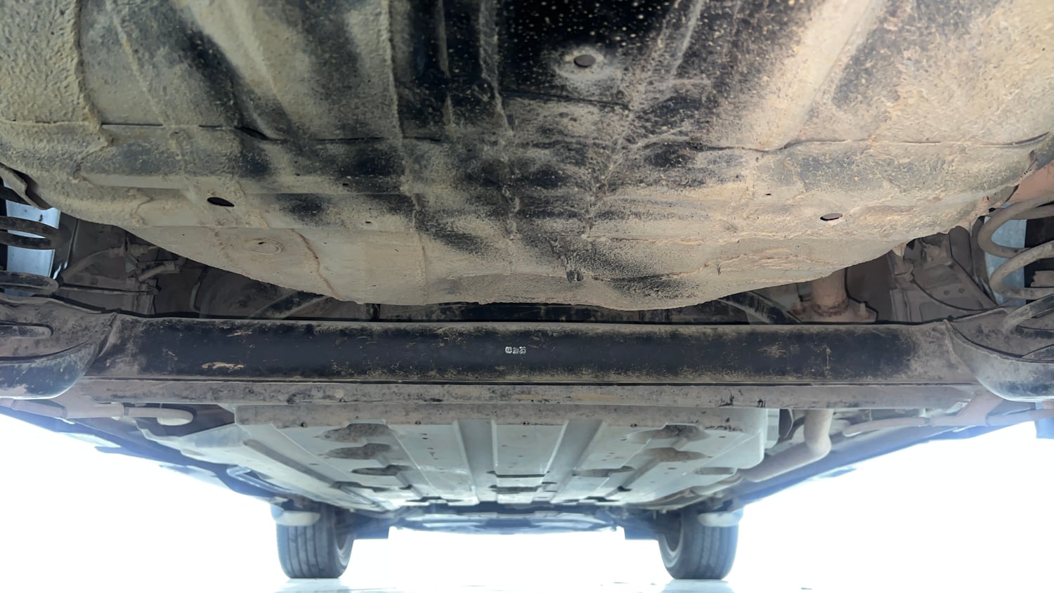 Used 2023 Honda Elevate VX MT Petrol Manual extra REAR UNDERBODY VIEW (TAKEN FROM REAR)