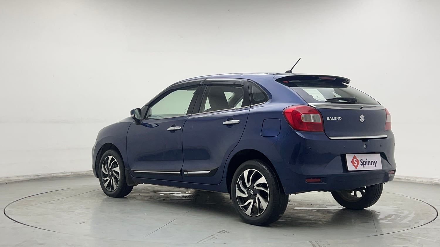 Used 2019 Maruti Suzuki Baleno Zeta Petrol Manual exterior LEFT REAR CORNER VIEW