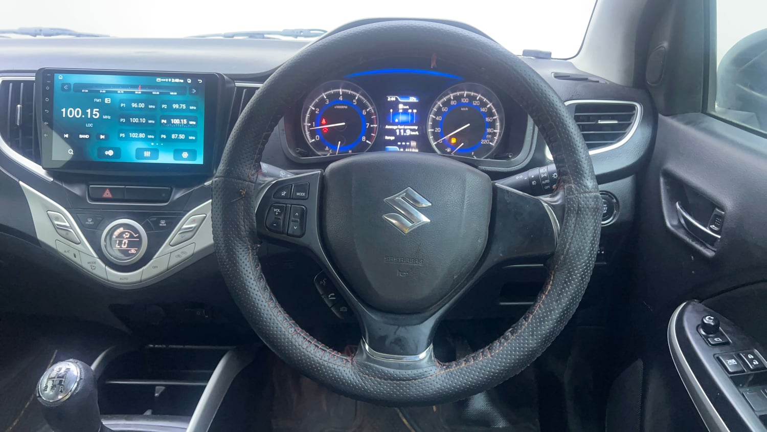 Used 2019 Maruti Suzuki Baleno Alpha 1.2 Petrol Manual interior STEERING VIEW