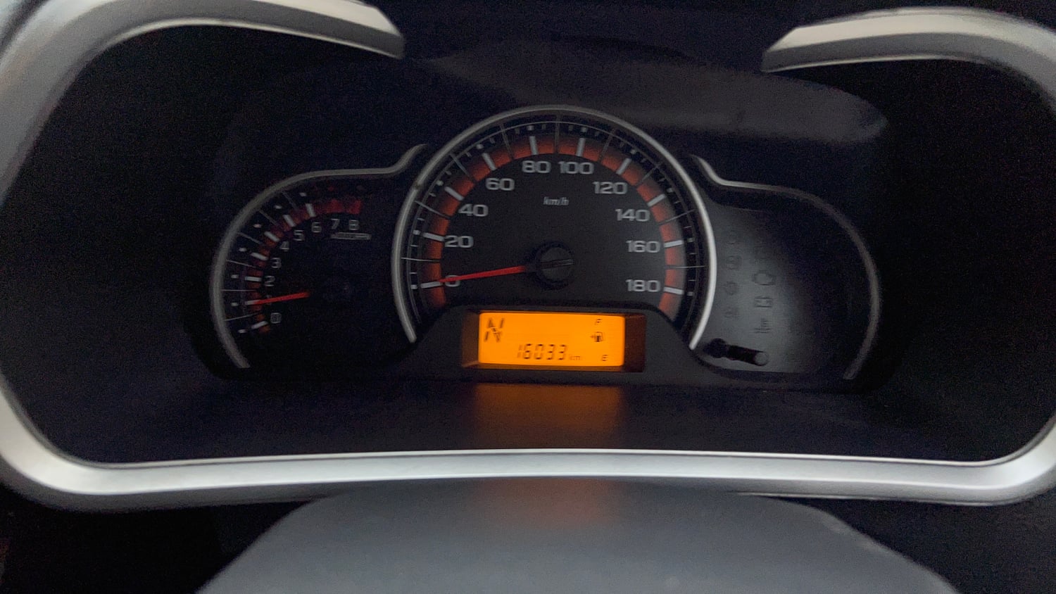 Used 2016 Maruti Suzuki Alto K10 VXi AMT Petrol Automatic interior CLUSTERMETER VIEW