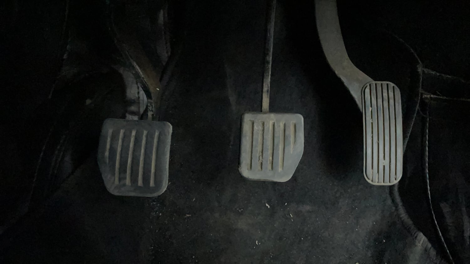Used 2022 Tata Harrier XZ Plus Dark Edition Diesel Manual interior PEDALS VIEW