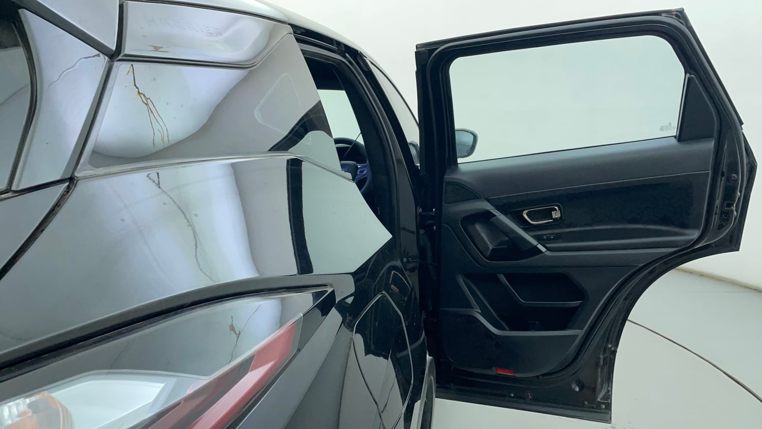 Used 2022 Tata Harrier XZ Plus Dark Edition Diesel Manual interior RIGHT REAR DOOR OPEN VIEW