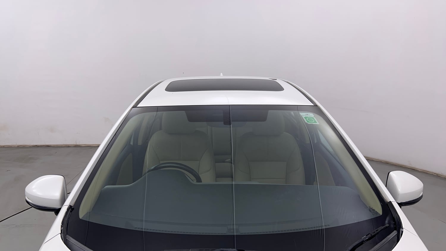 Used 2017 Honda City VX CVT Petrol Petrol Automatic exterior FRONT WINDSHIELD VIEW