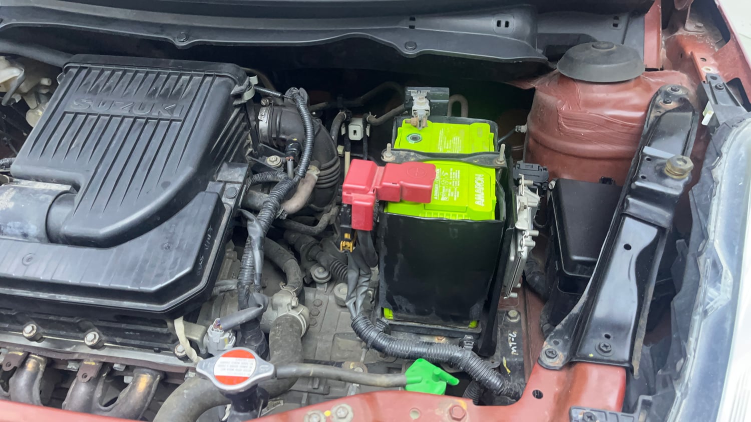 Used 2016 Maruti Suzuki Swift VXi Petrol Manual engine ENGINE LEFT SIDE VIEW