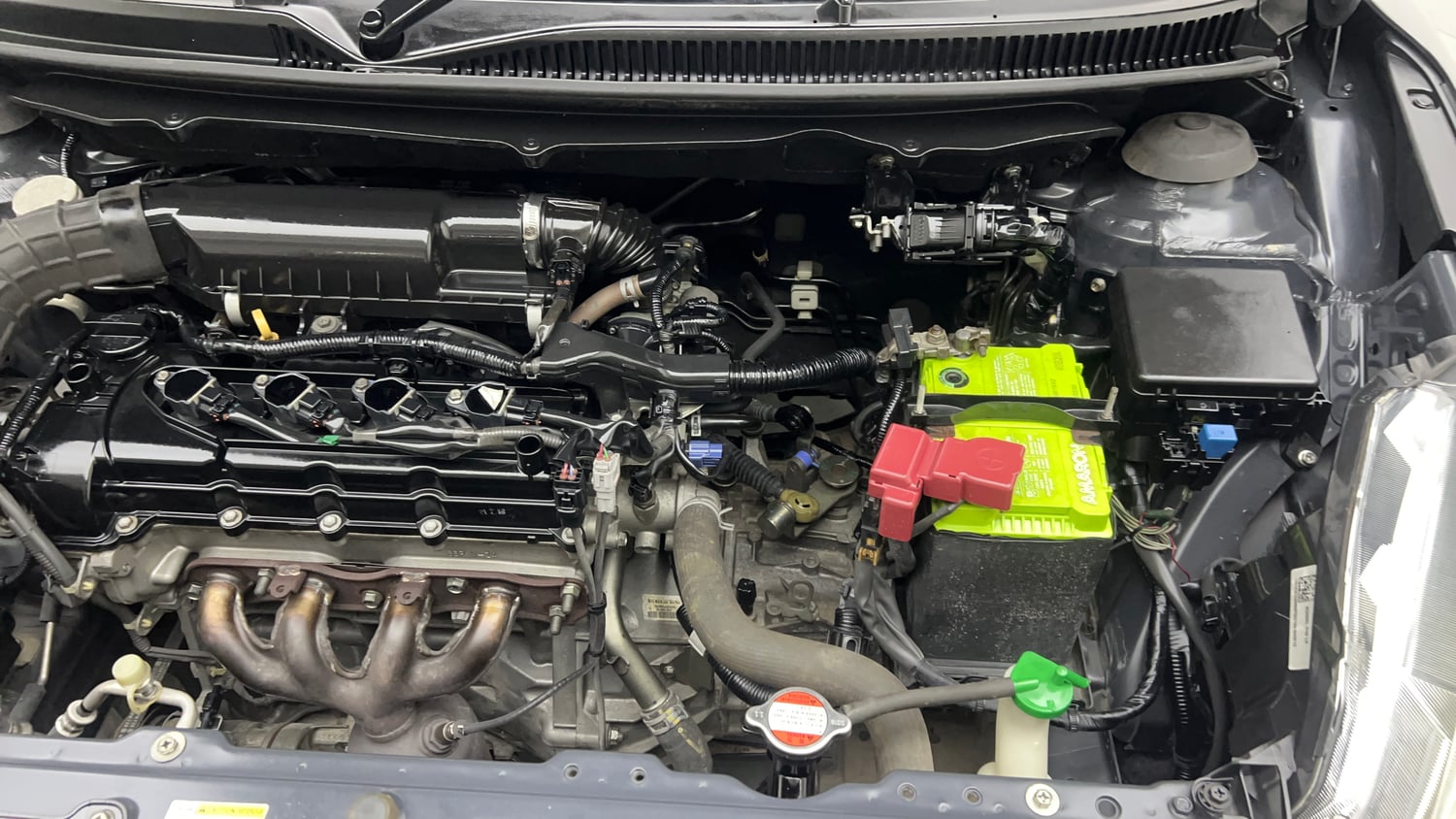 Used 2018 Maruti Suzuki Baleno Delta 1.2 Petrol Manual engine ENGINE LEFT SIDE VIEW