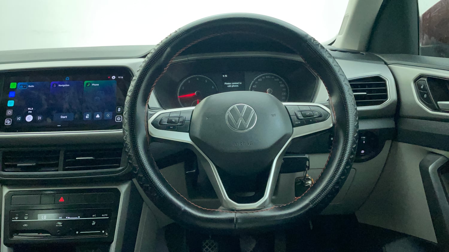 Used 2022 Volkswagen Taigun Highline 1.0 TSI MT Petrol Manual interior STEERING VIEW
