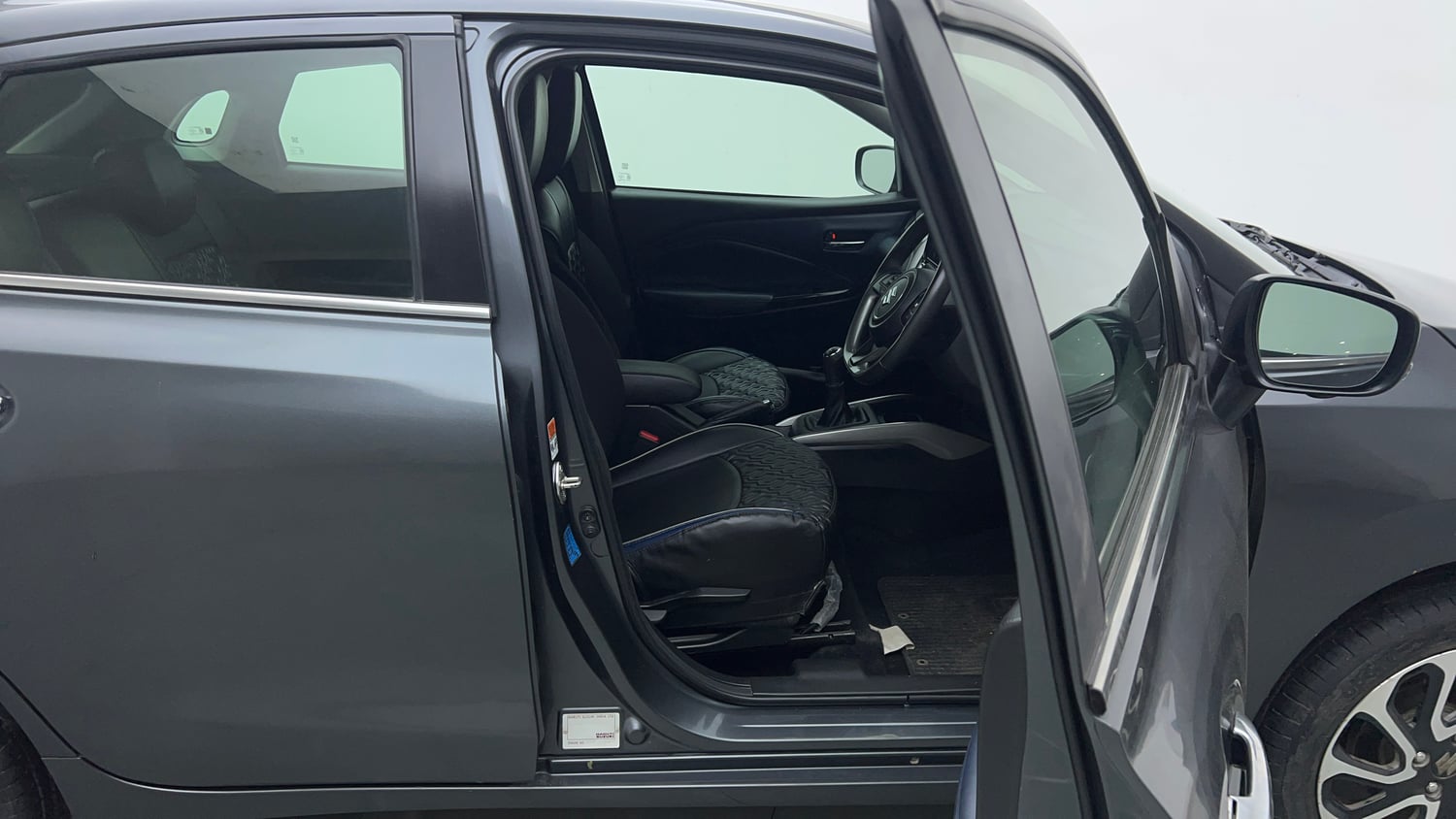 Used 2023 Maruti Suzuki Baleno Alpha MT Petrol Manual interior RIGHT SIDE FRONT DOOR CABIN VIEW