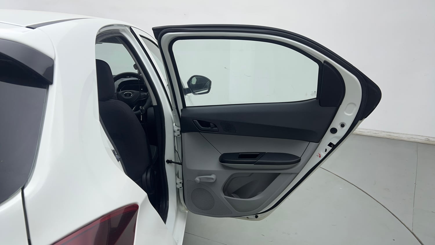 Used 2025 Tata Tiago XE Petrol Manual interior RIGHT REAR DOOR OPEN VIEW