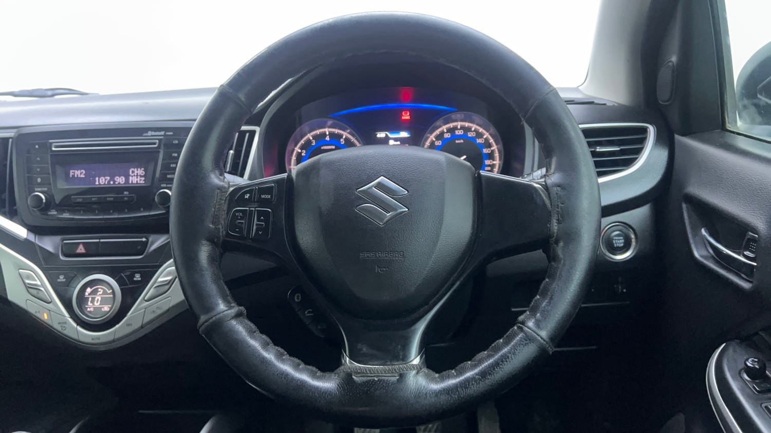 Used 2017 Maruti Suzuki Baleno Zeta 1.2 Petrol Manual interior STEERING VIEW