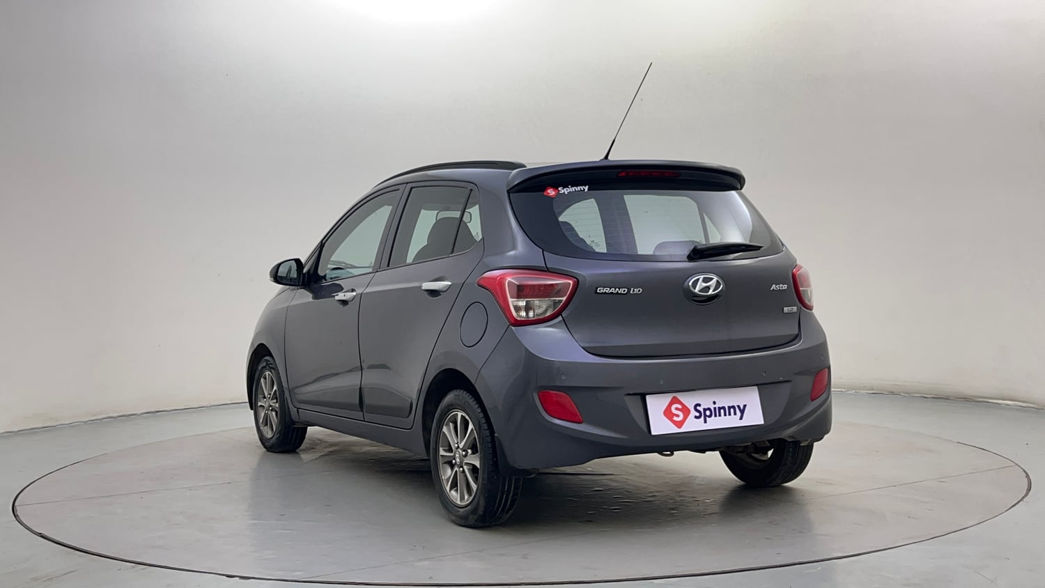 Used 2015 Hyundai Grand i10 Asta 1.2 Kappa VTVT Petrol Manual exterior LEFT REAR CORNER VIEW
