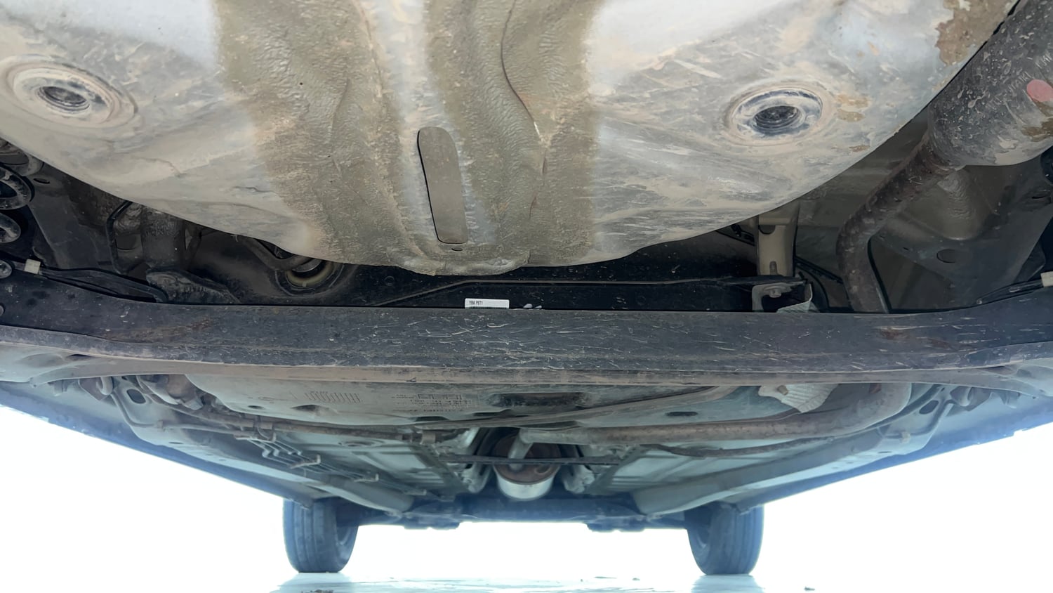 Used 2018 Maruti Suzuki Baleno Delta 1.2 Petrol Manual extra REAR UNDERBODY VIEW (TAKEN FROM REAR)