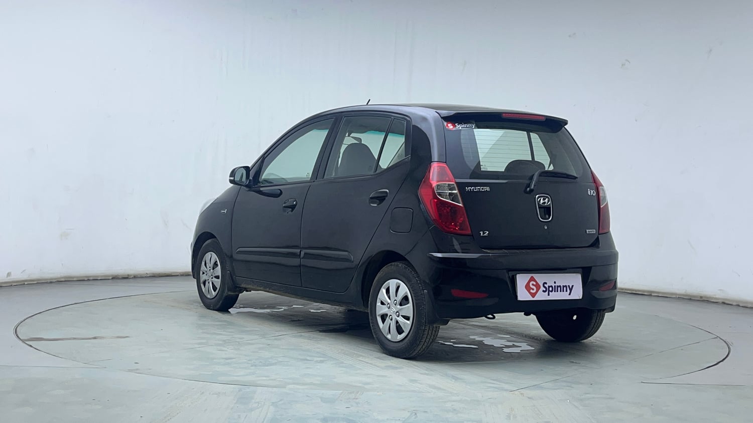 Used 2012 Hyundai i10 Sportz 1.2 Kappa2 Petrol Manual exterior LEFT REAR CORNER VIEW