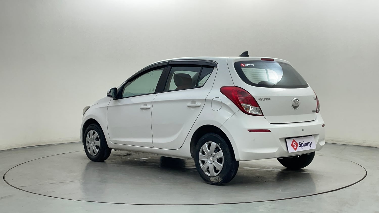 Used 2013 Hyundai i20 Magna (O) 1.2 Petrol Manual exterior LEFT REAR CORNER VIEW