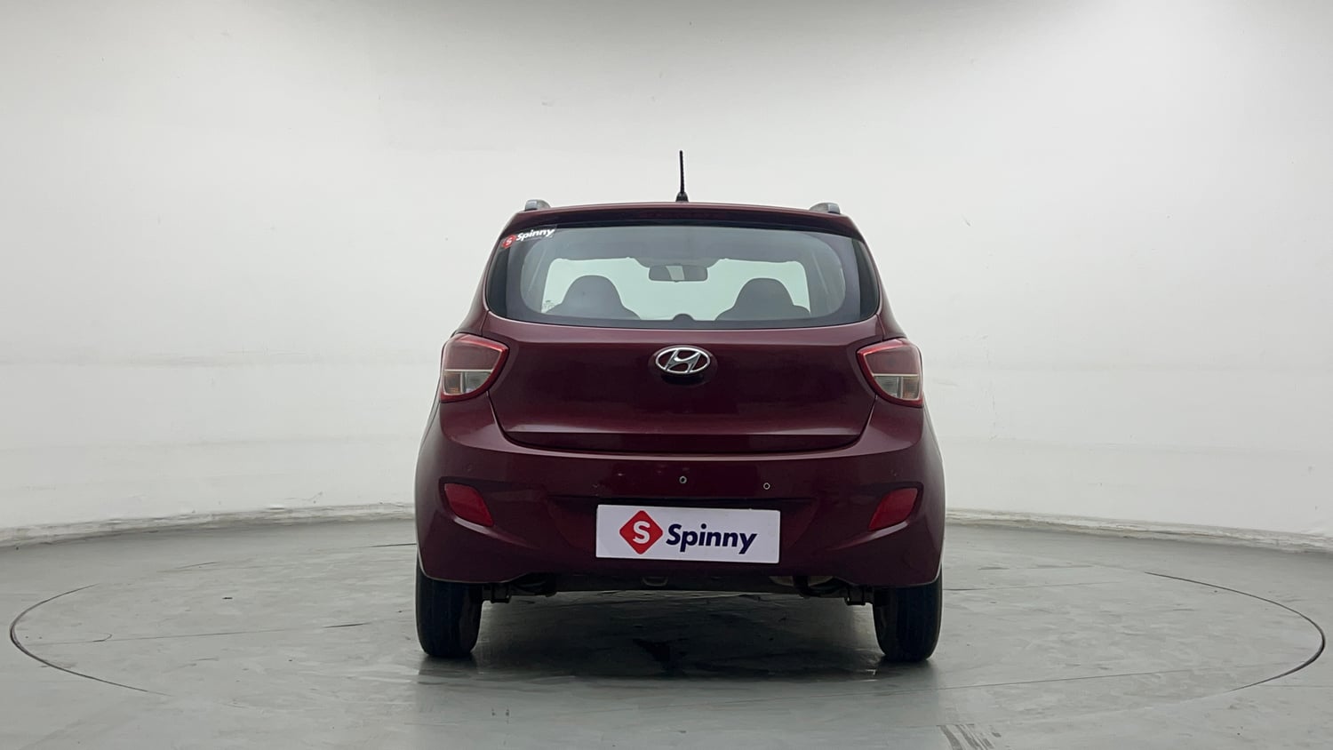 Used 2013 Hyundai Grand i10 Sportz 1.2 Kappa VTVT Petrol Manual exterior BACK VIEW