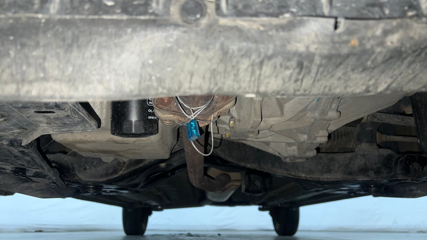 Used 2018 Maruti Suzuki Celerio ZXi (O) AMT Petrol Automatic extra FRONT LEFT UNDERBODY VIEW