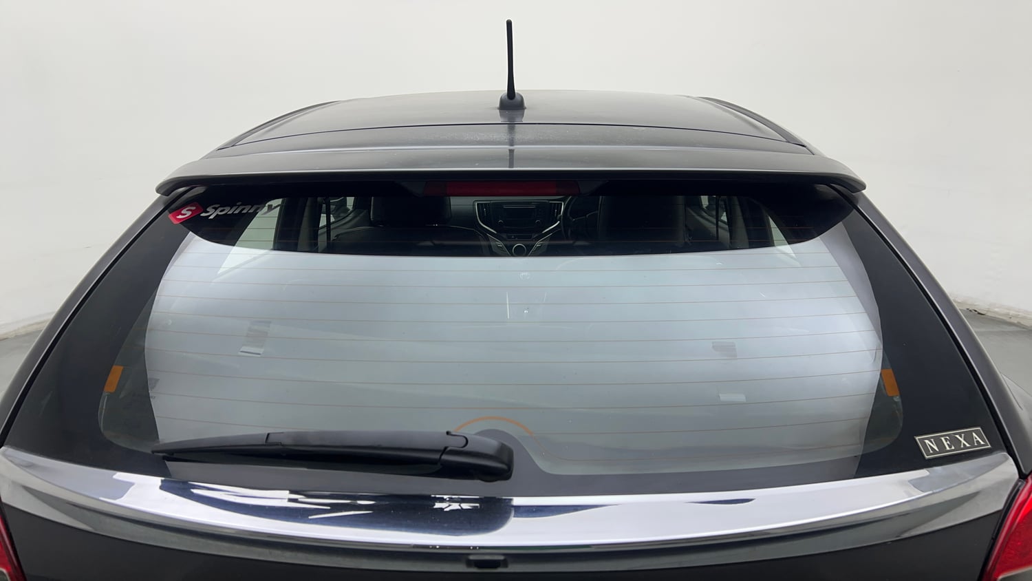 Used 2018 Maruti Suzuki Baleno Delta 1.2 Petrol Manual exterior BACK WINDSHIELD VIEW