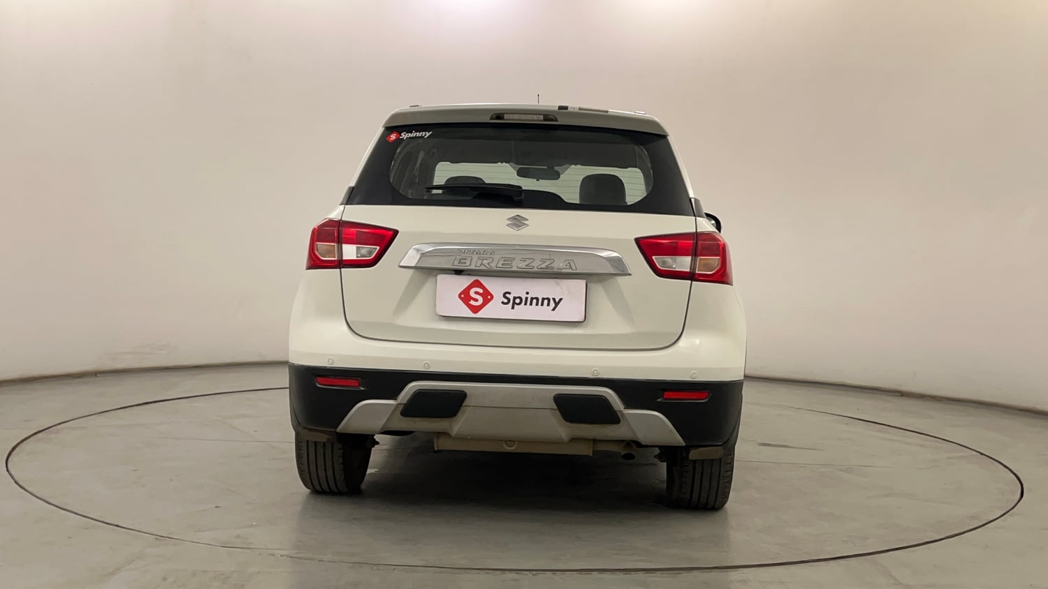 Used 2017 Maruti Suzuki Vitara Brezza [2016-2020] ZDi Plus Diesel Manual exterior BACK VIEW