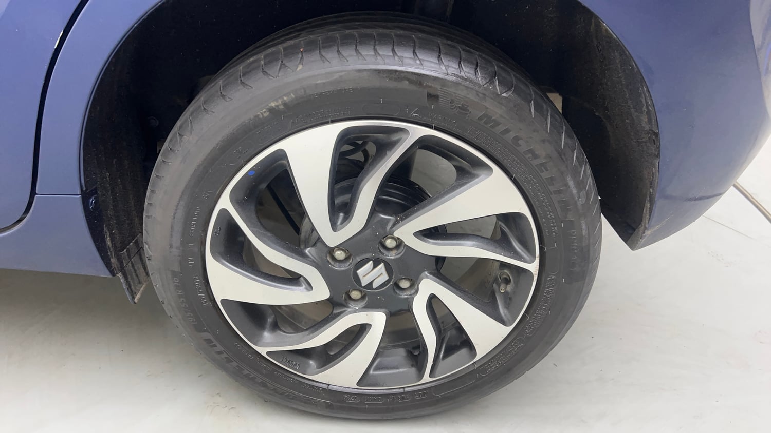 Used 2019 Maruti Suzuki Baleno Zeta Petrol Manual tyres LEFT REAR TYRE RIM VIEW