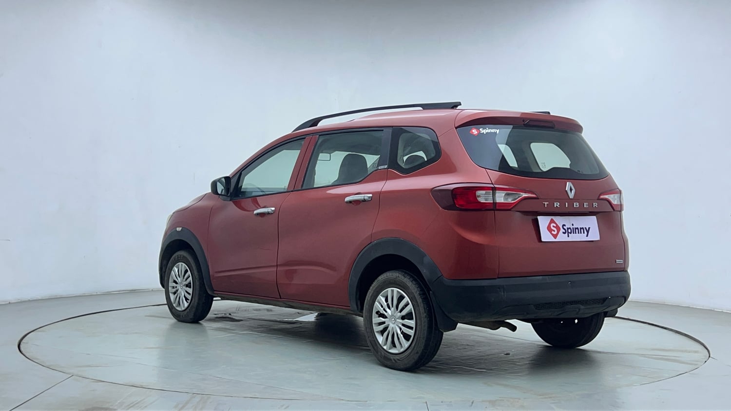 Used 2019 Renault Triber RXE Petrol Manual exterior LEFT REAR CORNER VIEW