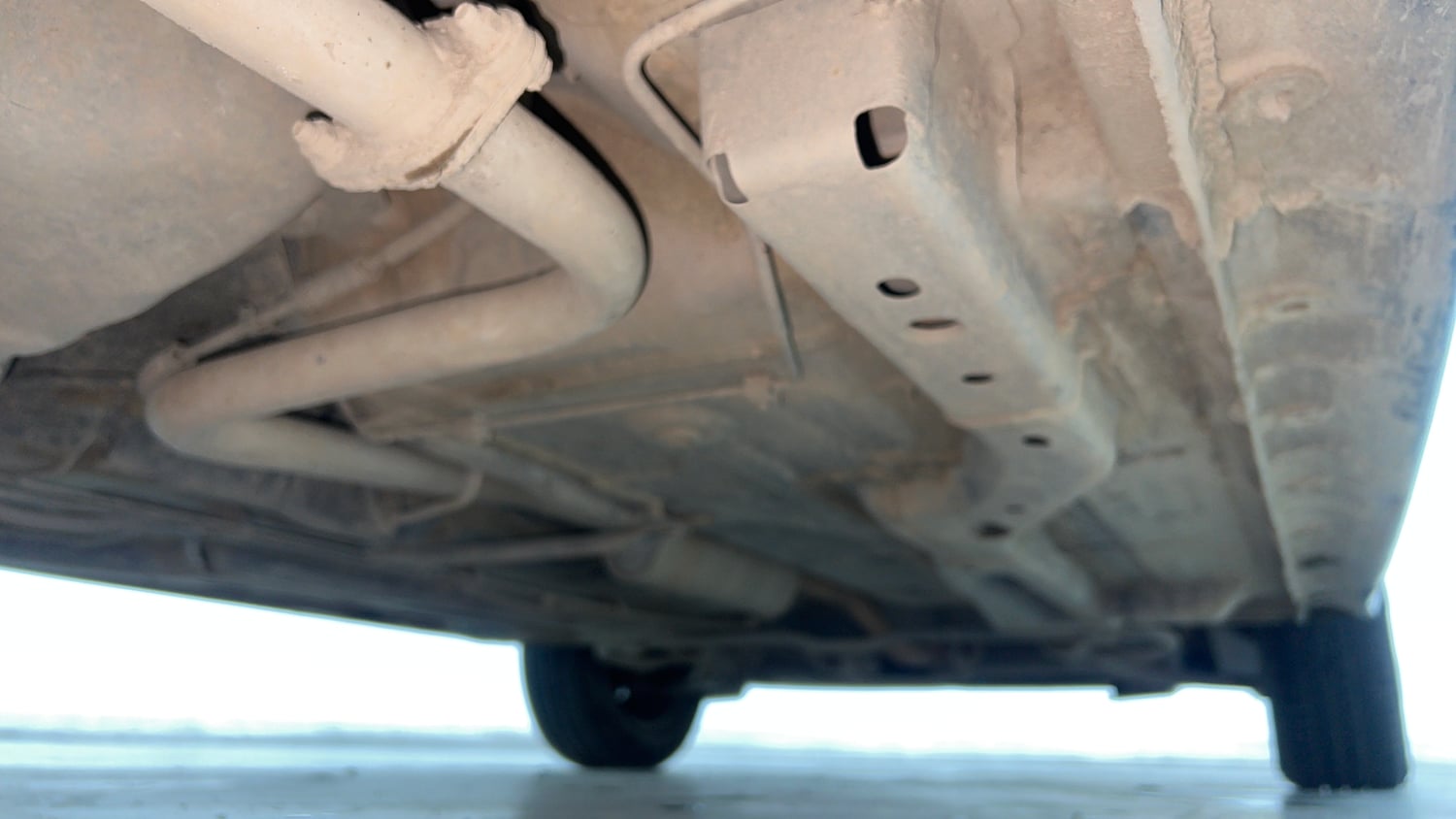 Used 2024 Tata Tigor XM iCNG Cng Manual extra REAR RIGHT UNDERBODY VIEW
