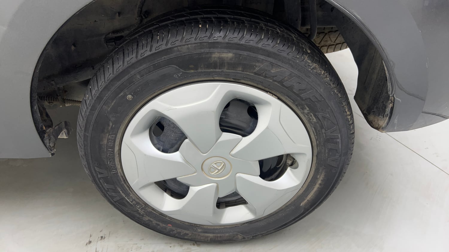 Used 2024 Tata Tigor XM iCNG Cng Manual tyres LEFT REAR TYRE RIM VIEW