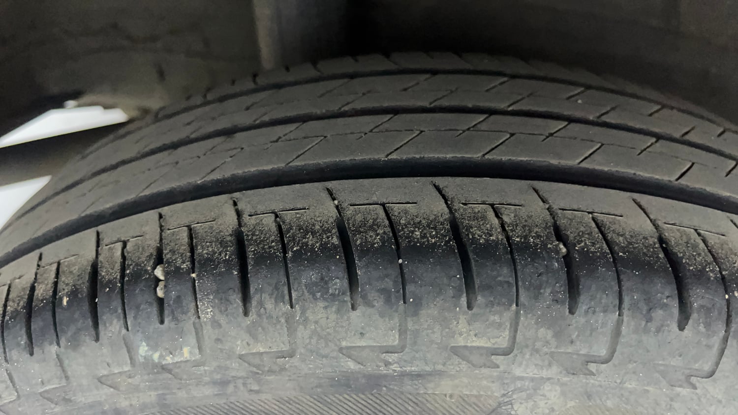 Used 2020 Honda Amaze 1.2 S MT Petrol Petrol Manual tyres RIGHT REAR TYRE TREAD VIEW