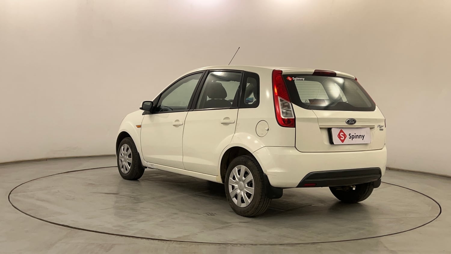 Used 2013 Ford Figo Duratorq Diesel ZXI 1.4 Diesel Manual exterior LEFT REAR CORNER VIEW