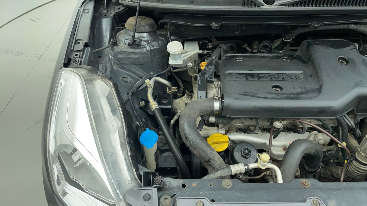 Used 2017 Maruti Suzuki Baleno Delta 1.3 Diesel Manual engine ENGINE RIGHT SIDE VIEW