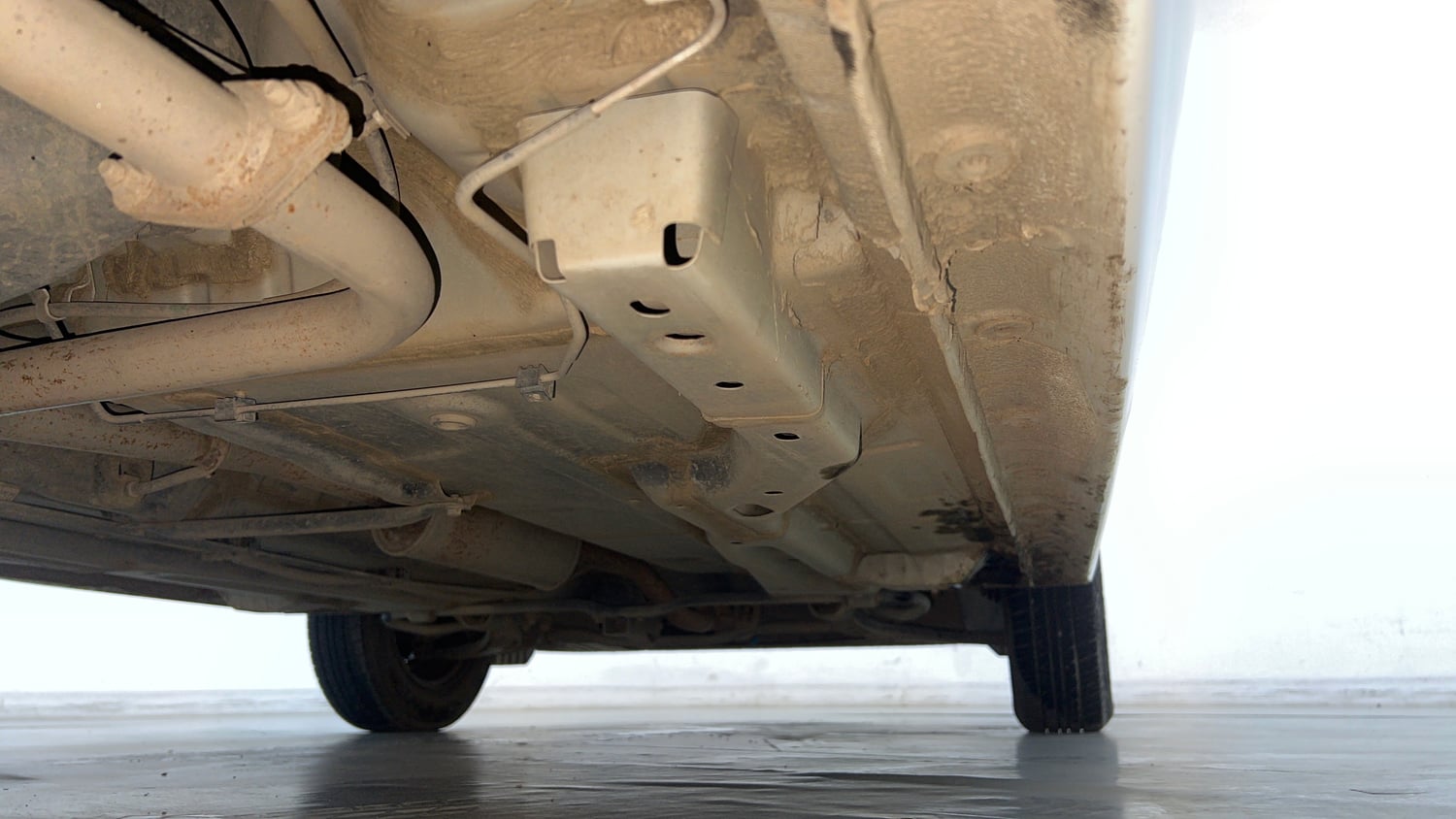 Used 2025 Tata Tiago XE Petrol Manual extra REAR RIGHT UNDERBODY VIEW