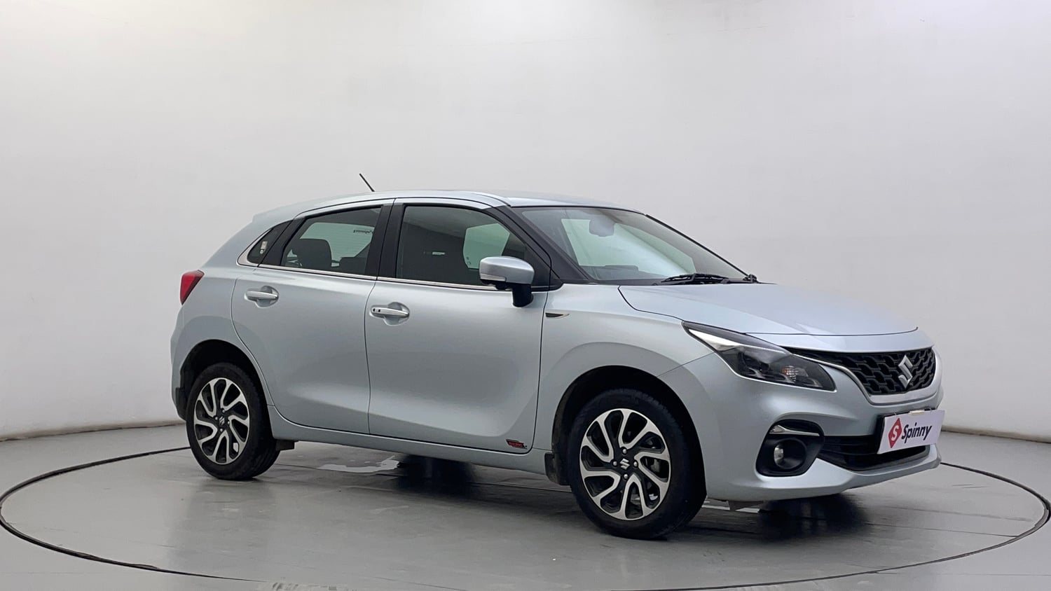 Used 2023 Maruti Suzuki Baleno Alpha AGS Petrol Automatic exterior RIGHT FRONT CORNER VIEW