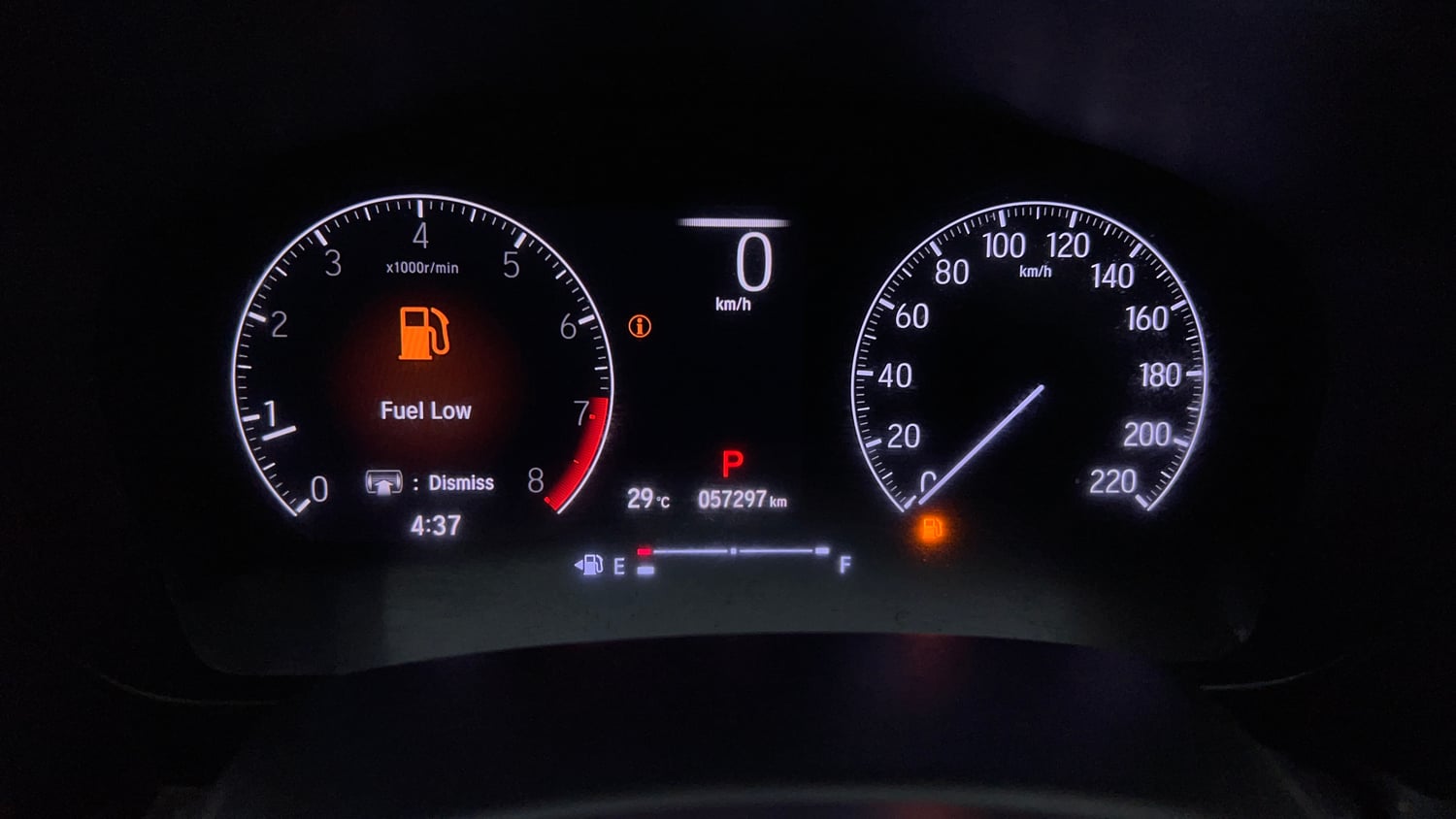 Used 2021 Honda City ZX CVT Petrol Petrol Automatic interior CLUSTERMETER VIEW